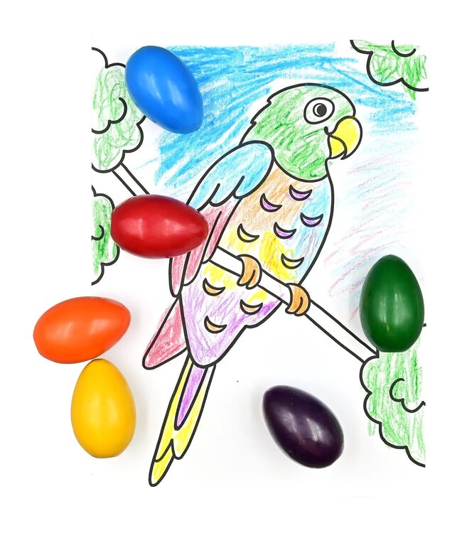 Studio Series Jr. Beeswax Egg-Shaped Crayons
