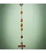 Olive Wood Rosary with Water from the Jordan River