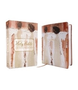 Amplified Holy Bible, Anne Neilson Angel Art Series, Leathersoft, Blush
