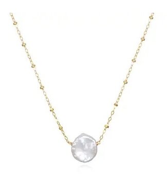 Keshi Pearl Satellite Necklace