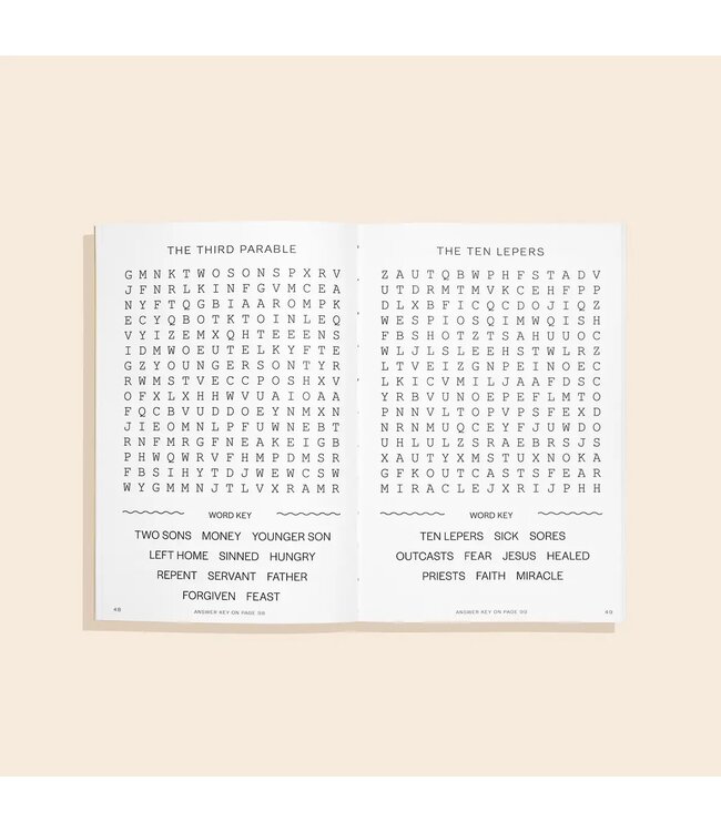 Bible Word Search For Kids