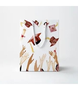 Burgundy Grad Gift Bag