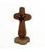 Standing Olive Wood Comfort Cross with Dove