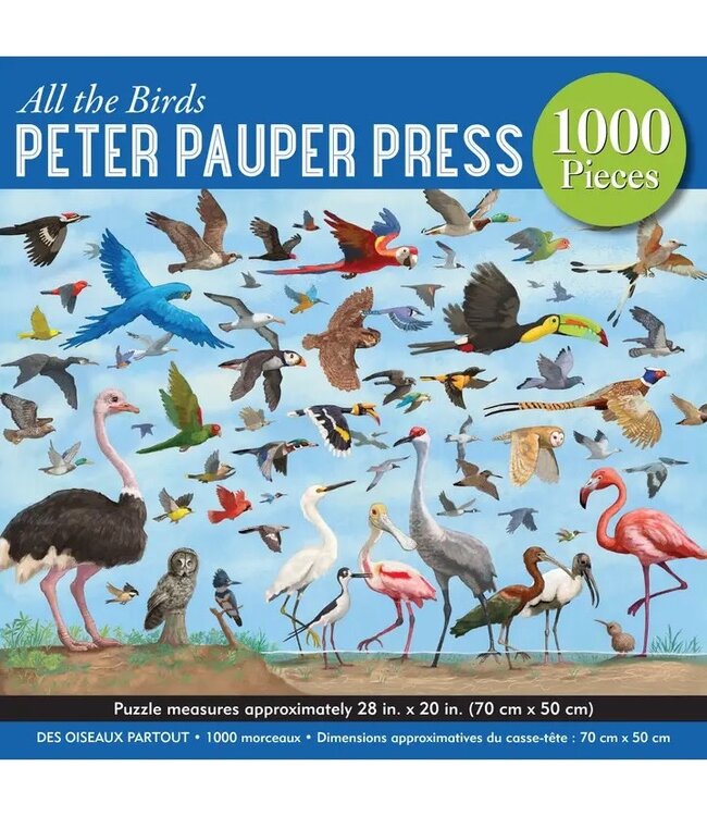 All the Birds 1000 Piece Jigsaw Puzzle