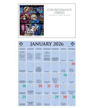 Ashby 2026 Churchman's Ordo Calendar