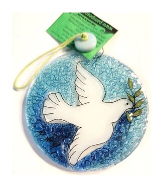 Peace Dove Scene Ornament / Suncatcher