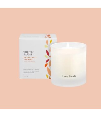 Grapefruit Jasmine Soy Candle Love Heals Collection