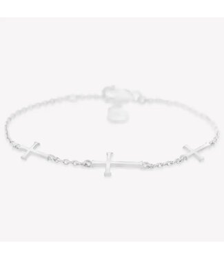 Calvary Cross Bracelet 7.9"