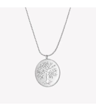 Olive Tree Necklace - Sterling Silver