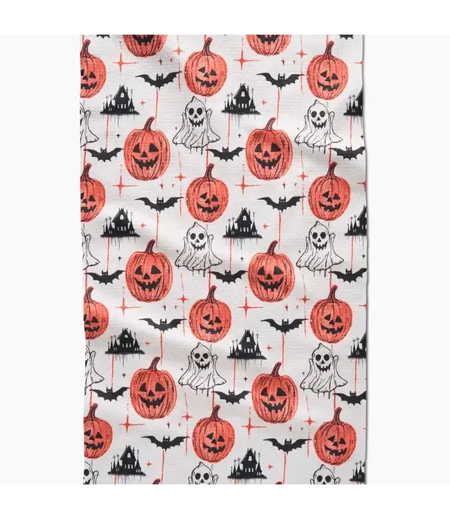 Halloween Is Here Tea Towel
