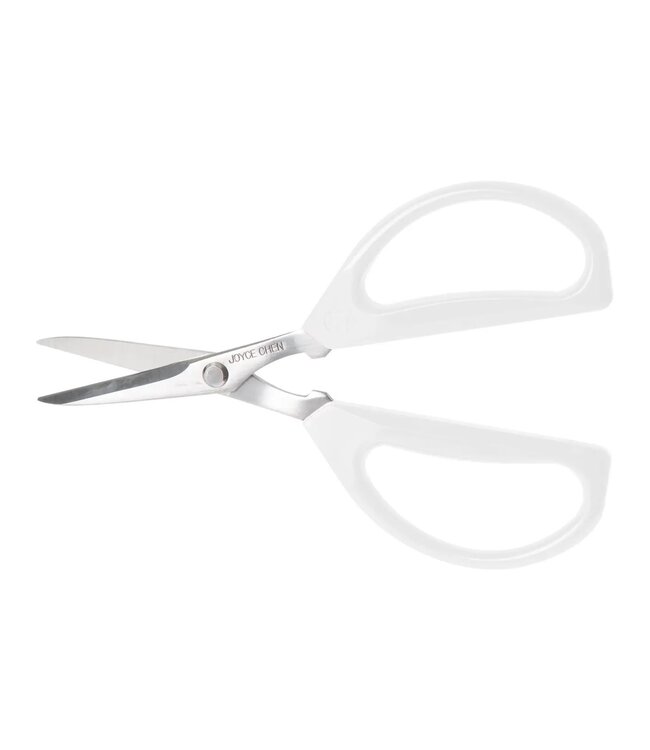Joyce Chen Unlimited Kitchen Scissors with White Handles