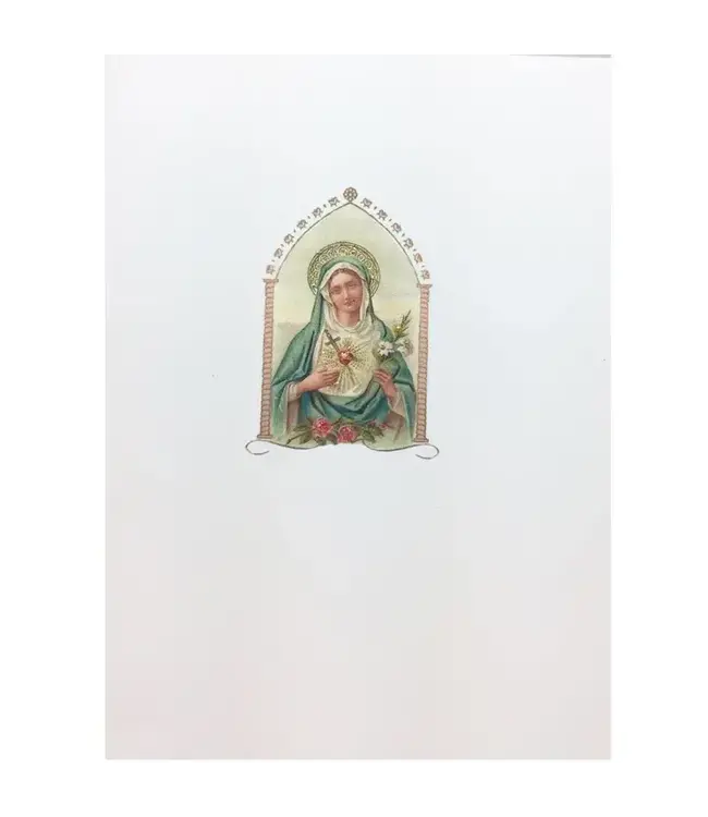 Immaculate Heart of Mary Card