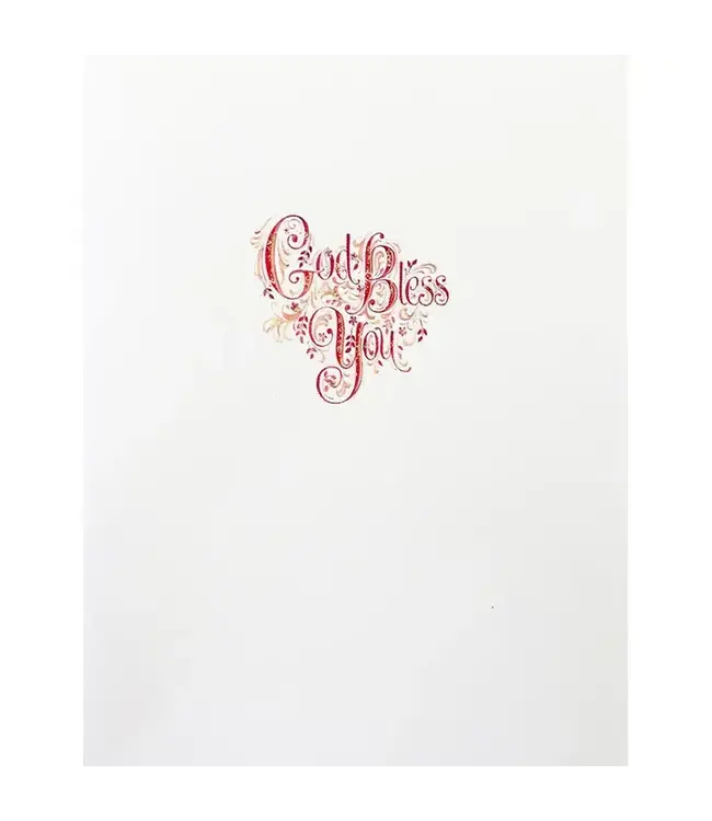 God Bless You Card