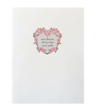 Flower Path Card