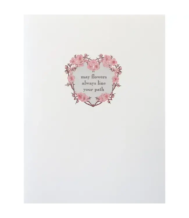 Flower Path Card