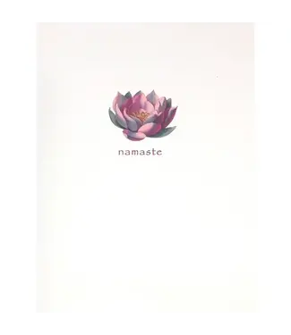 Lotus Flower Namaste Card