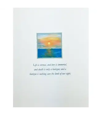 Horizon Sympathy Card