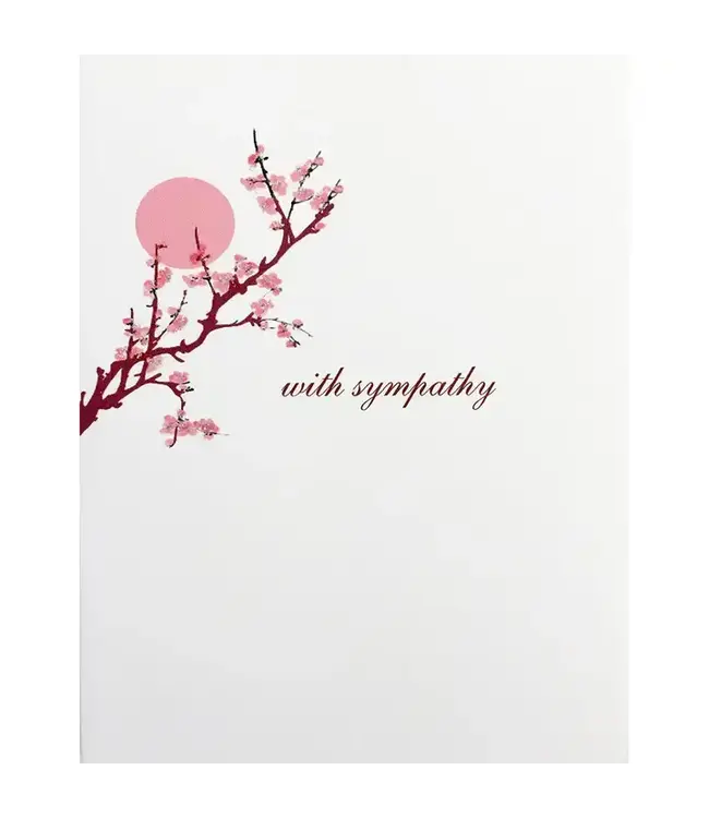 Sympathy Blossoms Card