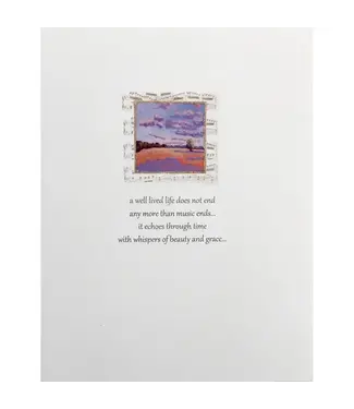 Music Sympathy Card