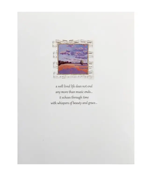 Music Sympathy Card