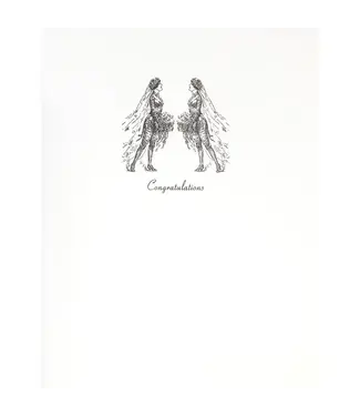 Brides Wedding Card