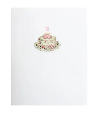 Sweet 16 Birthday Card
