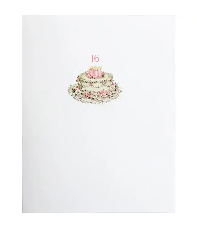 Sweet 16 Birthday Card