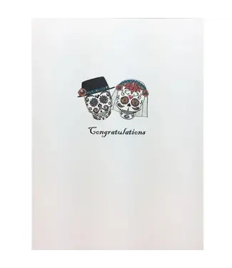 Day of the Dead Wedding Card