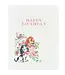 Puppies in Box Birthday Card