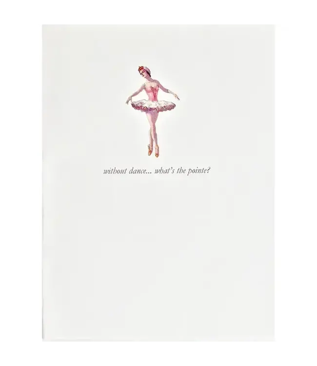 Ballerina Card