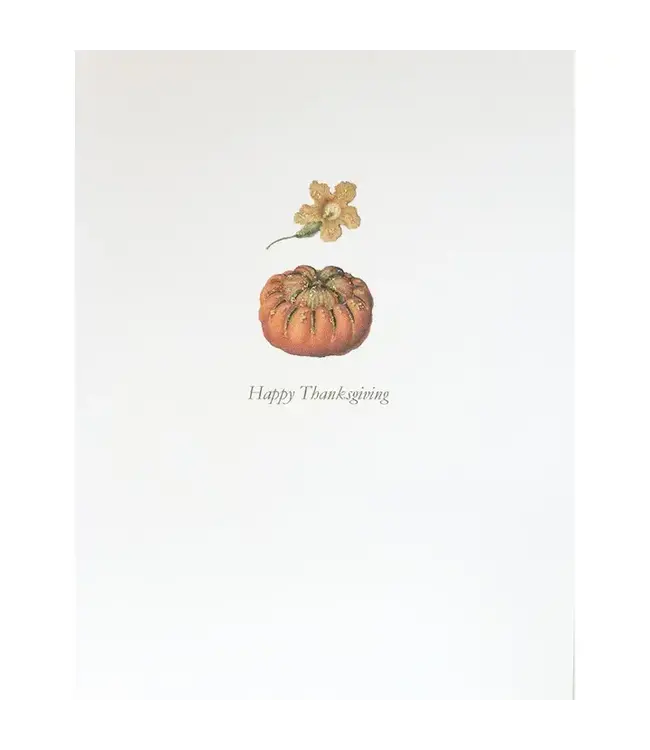 Thanksgiving Squash Card