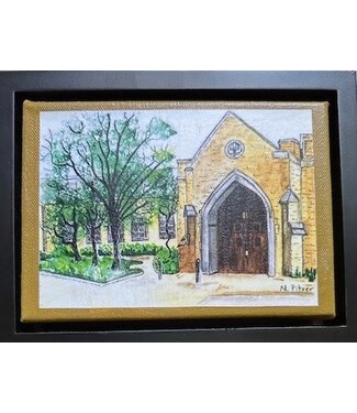 The Cathedral of St. Philip Print on Canvas in Frame