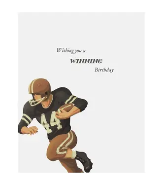 Football Birthday Card