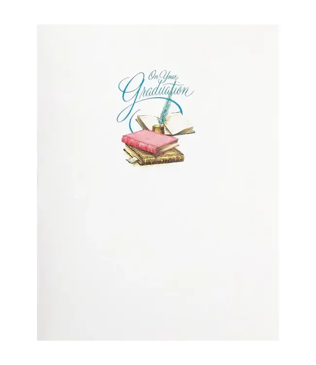 Graduation Books Card