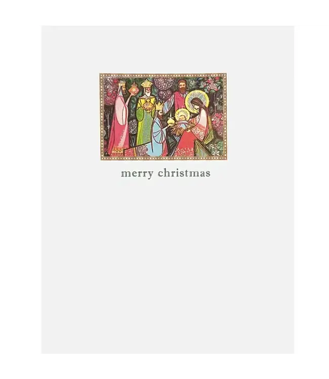 Retro Nativity Scene