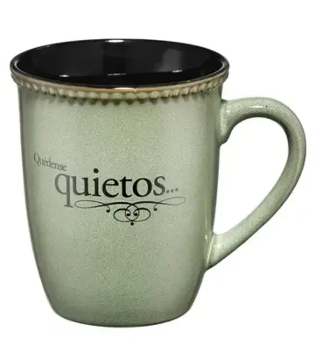 Taza Verde Quedense Quietos