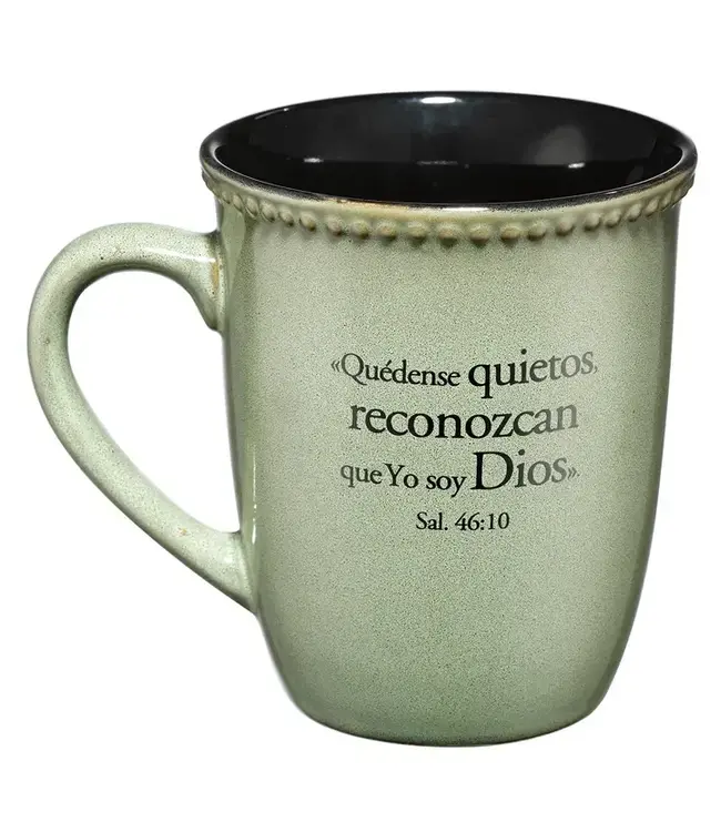 Taza Verde Quedense Quietos