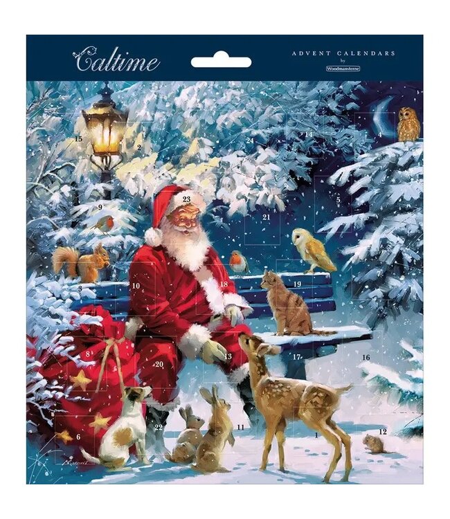 Santa's Furry Friends - 8.38 X 9.37" Advent Calendar