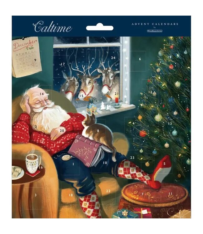 Sleeping Santa Advent Calendar