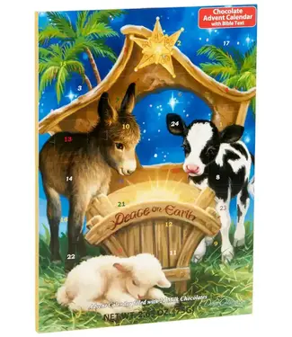 Peace on Earth Chocolate Advent Calendar