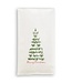 Green Bird Tree with Merry Christmas
