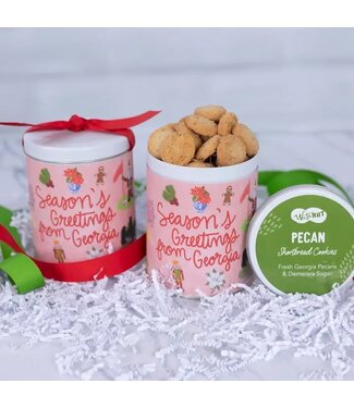 Georgia Holiday Tin - Cheddar Cocktail Cookies