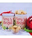 Merry & Bright Holidays Gift Tin | Cheddar Shortbread
