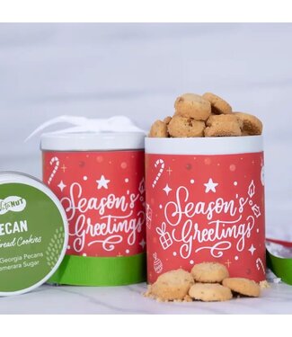 Seasons Greetings Tin - Salty Chocolate Shortbread Cookies