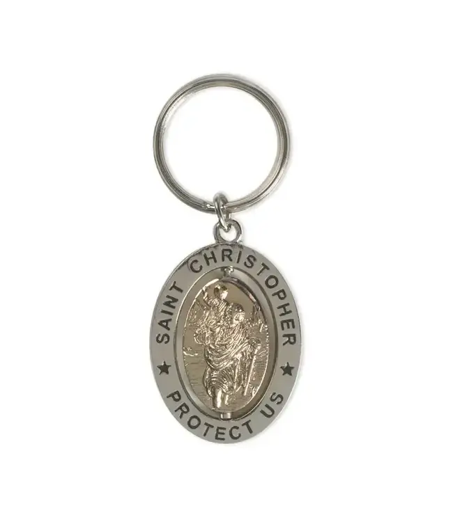 Saint Christopher Key Ring