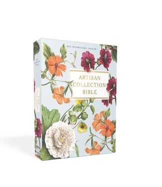 Niv Artisan Collection Bible Leathersoft Blue Floral