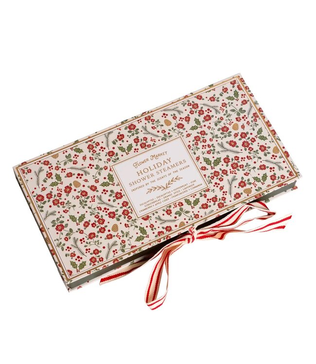 Holiday Shower Steamers 8-Pack | Spa Aromatherapy Gift Set