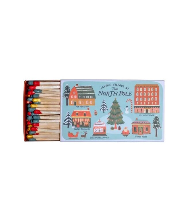 Santa’S Village – Holiday Matches, Long (3.78")