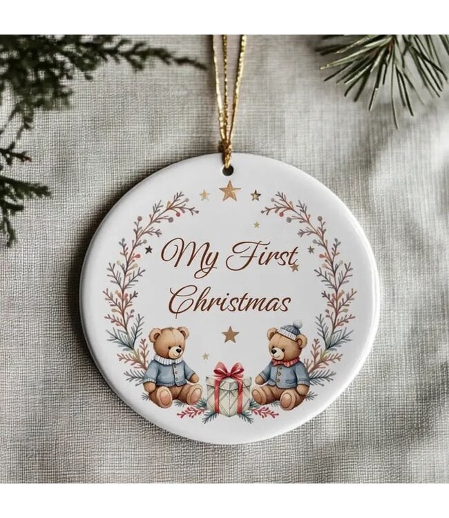 Baby’S First Christmas Ornament 3"