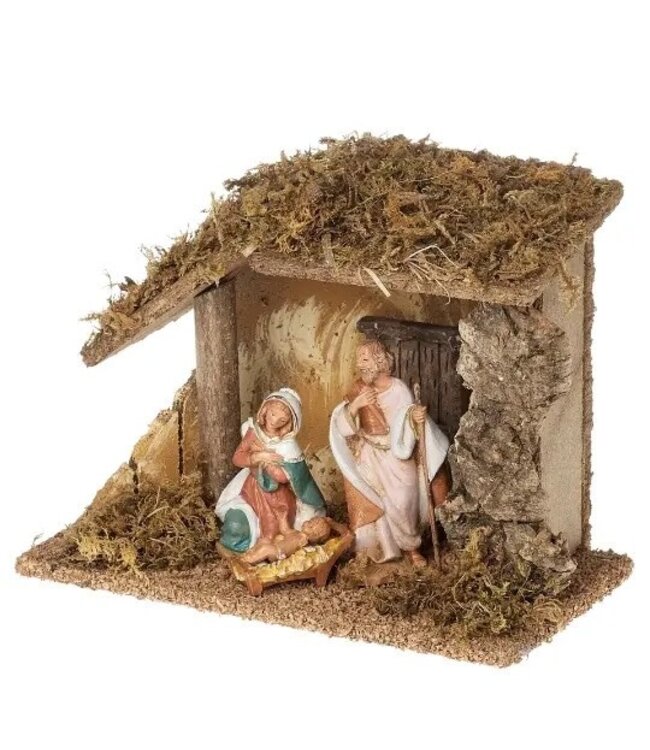 Fontanini 3-Figure Nativity Set – 3.5" Scale